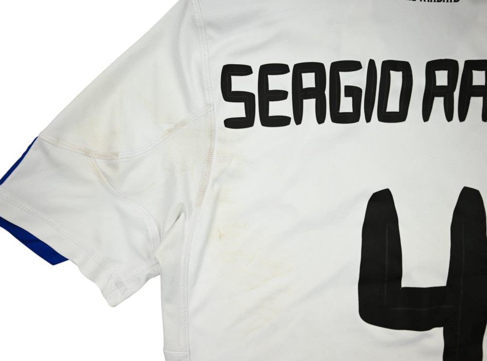 2010-11 REAL MADRID *SERGIO RAMOS* SHIRT M