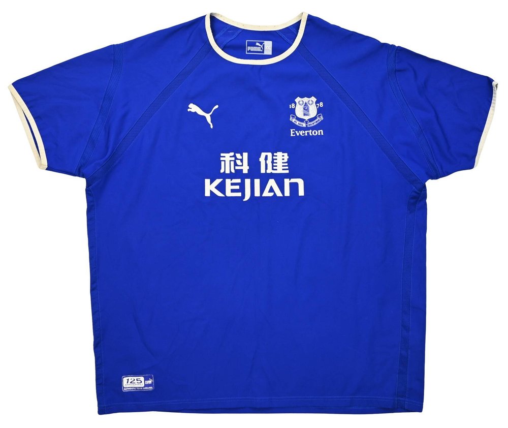 2003-04 EVERTON FC SHIRT XXL