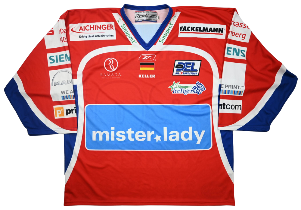 NURNBERG ICE TIGERS *KELLER* HOCKEY SHIRT XXL