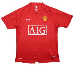 2007-09 MANCHESTER UNITED *RONALDO* SHIRT S