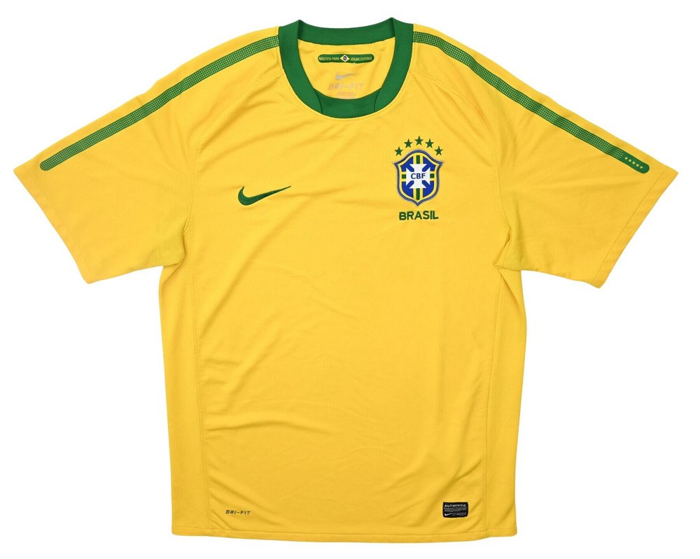 2010-11 BRAZIL SHIRT M