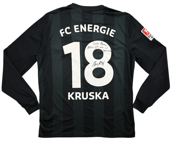 2010-11 ENERGIE COTTBUS *KRUSKA* LONGSLEEVE SHIRT M