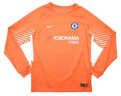 2017-18 CHELSEA LONDON GOALKEEPER LONGSLEEVE SHIRT L. BOYS