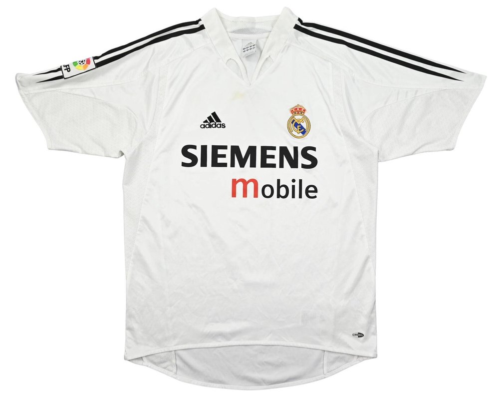 2004-05 REAL MADRID SHIRT M