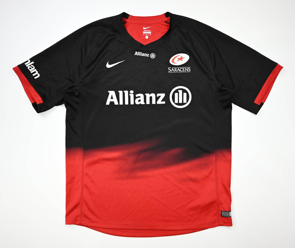 SARACENS RUGBY SHIRT L