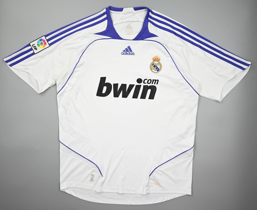 2007-08 REAL MADRID SHIRT L