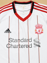 2010-11 LIVERPOOL *COLE* SHIRT L