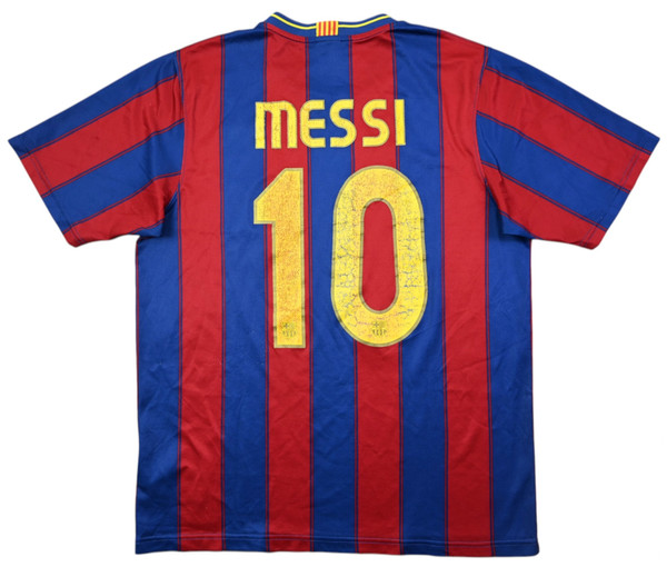 2009-10 BARCELONA *MESSI* BASIC SHIRT M
