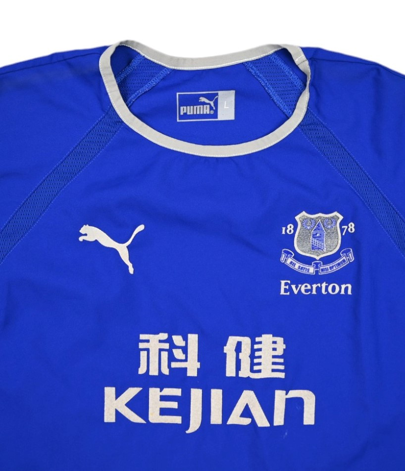 2003-04 EVERTON LONGSLEEVE L