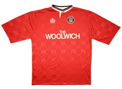 1989-91 CHARLTON ATHLETIC SHIRT M