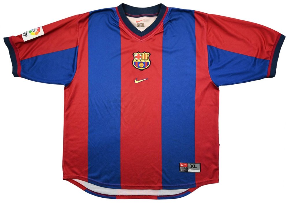 1998-99 FC BARCELONA SHIRT XL