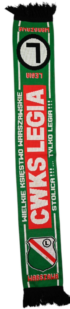 CWKS LEGIA WARSZAWA WIELKIE KSIĘSTWO WARSZAWSKIE SCARF