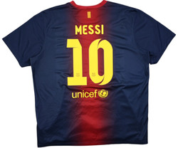 2012-13 BARCELONA *MESSI* BASIC SHIRT XXL