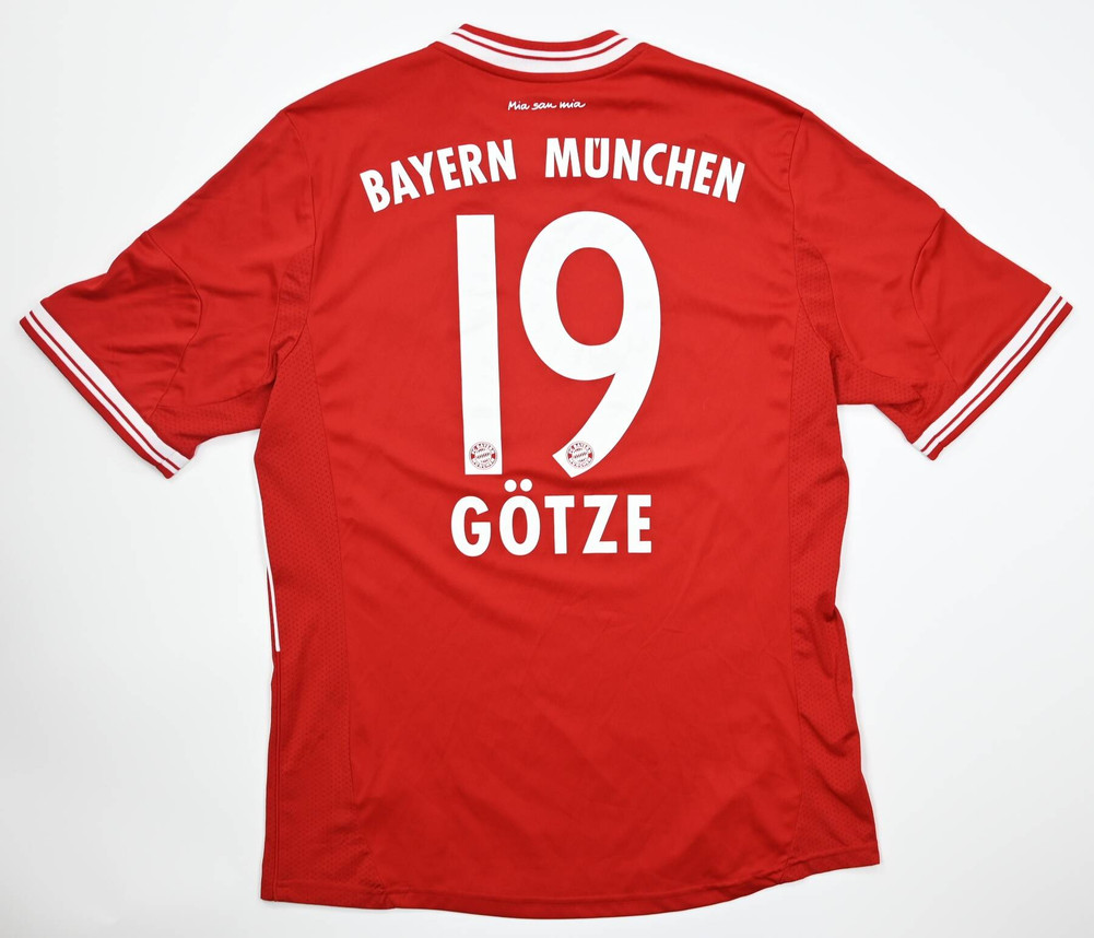 2013-14 BAYERN MUNCHEN *GOTZE* SHIRT L