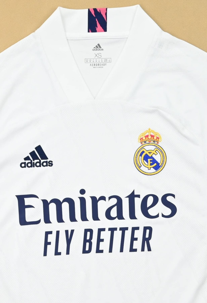 2020-21 REAL MADRID SHIRT XS