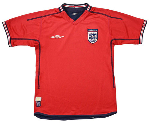 2002-04 ENGLAND SHIRT XL. BOYS