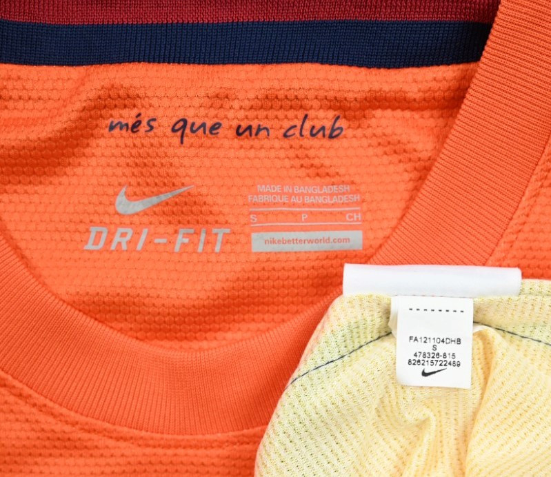 2012-13 BARCELONA *SANNE* SHIRT S