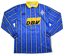 1995-96 WERDER BREMEN *BASLER* LONGSLEEVE SHIRT M