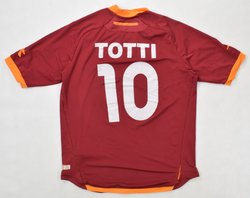 2006-07 AS ROMA *TOTTI* SHIRT L