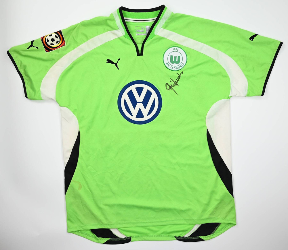 2000-02 VFL WOLFSBURG *AKPOBORIE* SHIRT XXL