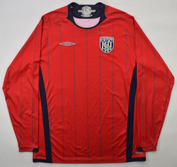 2009-10 WEST BROMWICH ALBION LONGSLEEVE SHIRT L