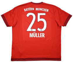 2015-16 BAYERN MUNCHEN *MULLER* KOSZULKA XXL