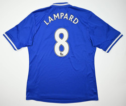 2013-14 CHELSEA LONDON *LAMPARD* SHIRT S