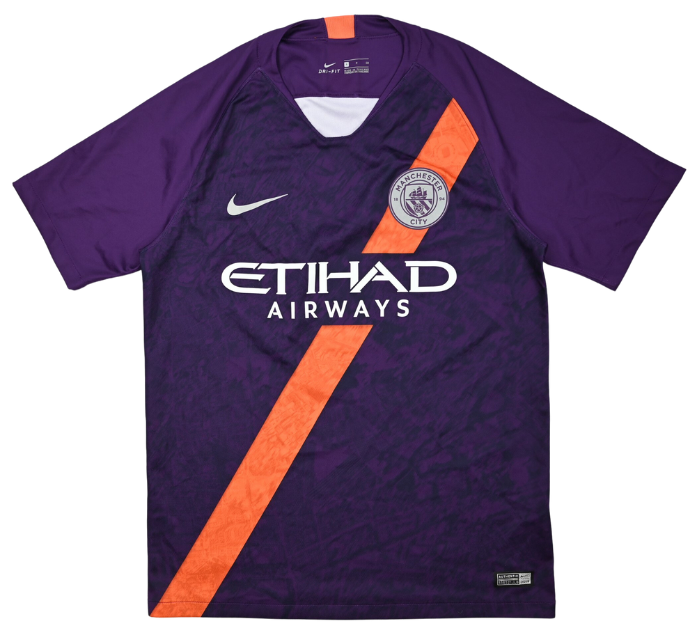 2018-19 MANCHESTER CITY *DE BRUYNE* SHIRT S