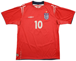 2004-06 ENGLAND *OWEN* SHIRT M