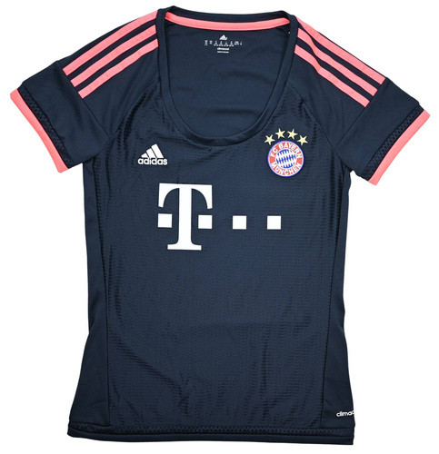 2015-16 BAYERN MUNCHEN SHIRT WOMENS XS