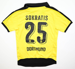 2015-16 BORUSSIA DORTMUND *SOKRATIS* SHIRT S