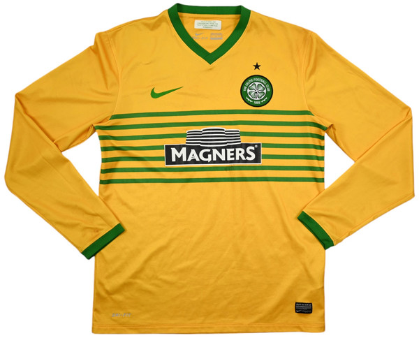 2013-14 CELTIC GLASGOW SHIRT LONGSLEEVE M