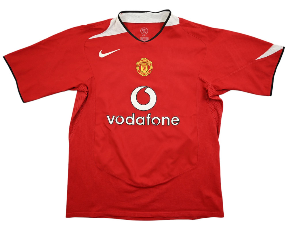 2004-06 MANCHESTER UNITED *RONALDO* SHIRT L