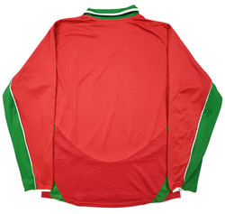 2004 LOKOMOTIV MOSCOW PLAYER ISSUE LONGSLEEVE SHIRT L