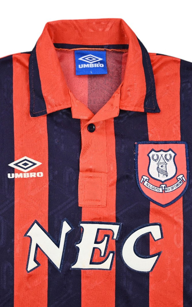 1992-94 EVERTON SHIRT L