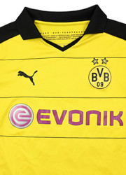 2015-16 BORUSSIA DORTMUND *TEAM FANWELT* SHIRT S