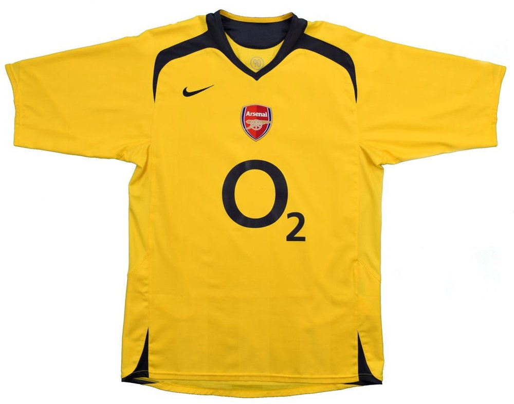 2005-06 ARSENAL LONDON SHIRT L