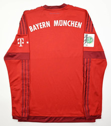 2015-16 BAYERN MUNCHEN WOMENS PLAYER ISSUE LONGSLEEVE S
