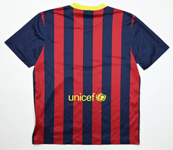 2013-14 FC BARCELONA BASIC SHIRT L