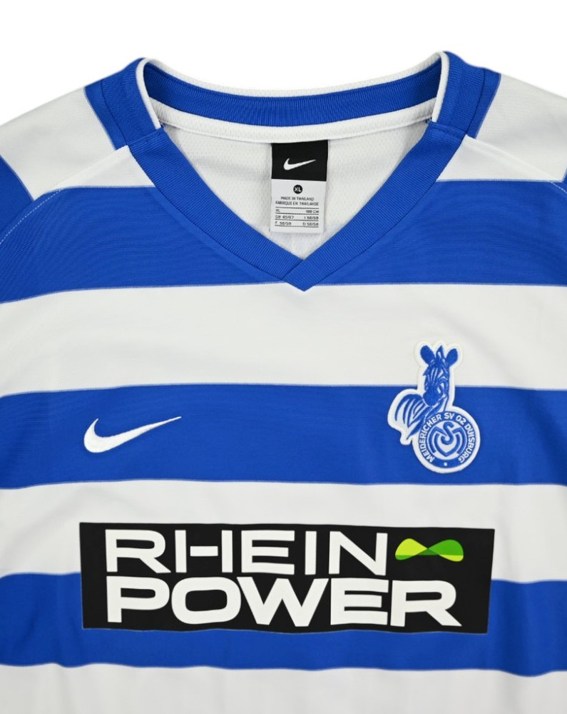 2011-13 MSV DUISBURG SHIRT XL