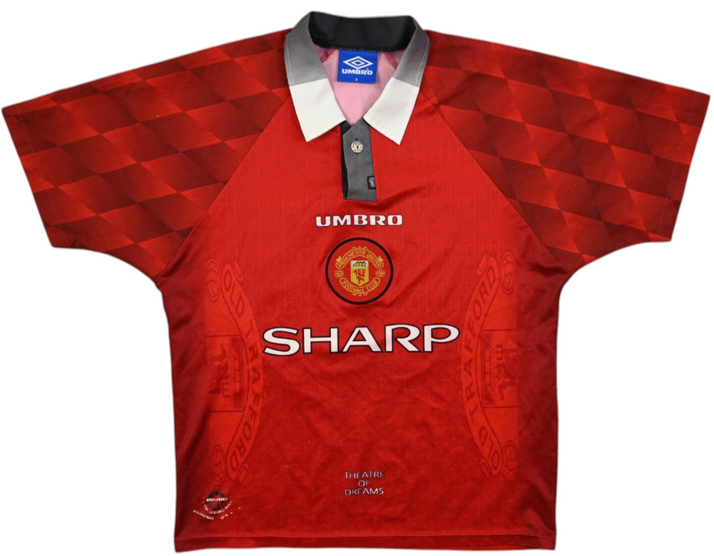1996-98 MANCHESTER UNITED *SHERINGHAM* KOSZULKA M