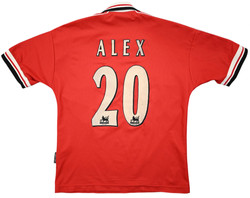 1998-00 MANCHESTER UNITED *ALEX* SHIRT XL. BOYS