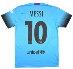 2015-16 FC BARCELONA *MESSI* SHIRT S