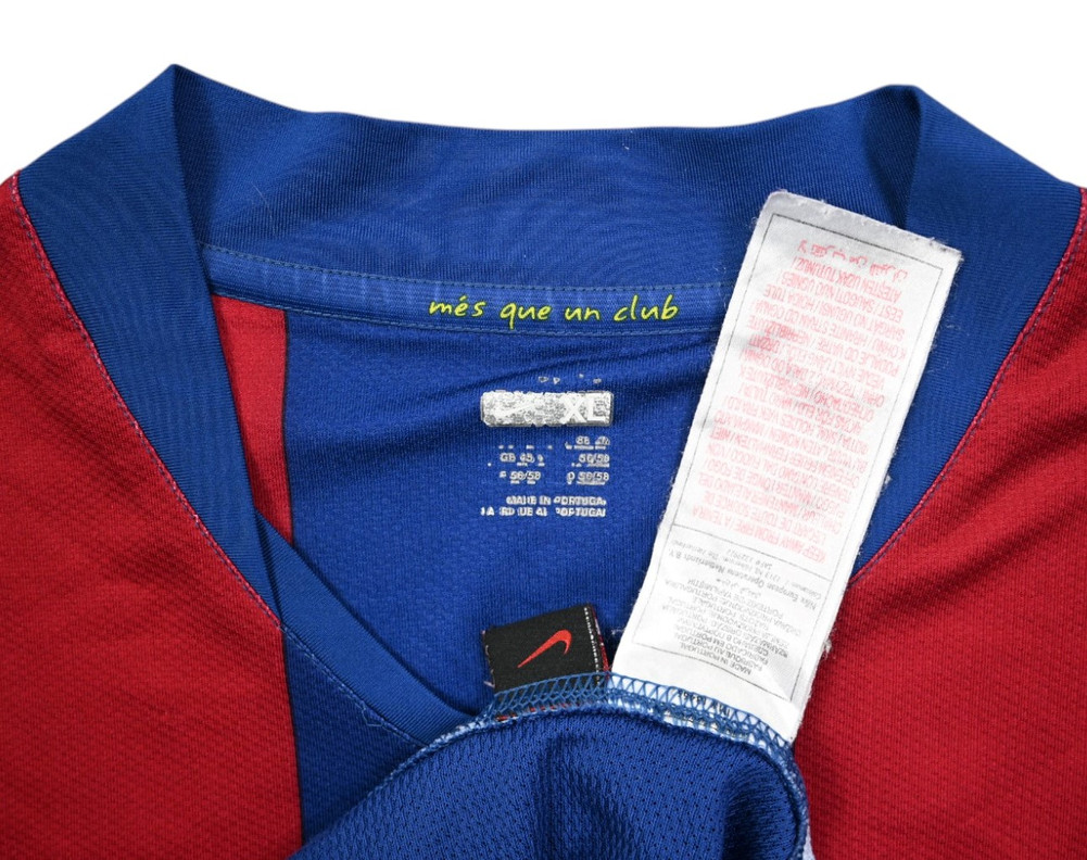 2007-08 BARCELONA *RONALDINHO* SHIRT XL