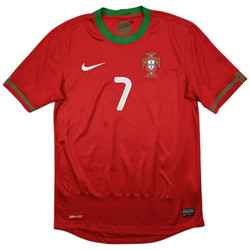 2012-13 PORTUGAL *RONALDO* SHIRT S