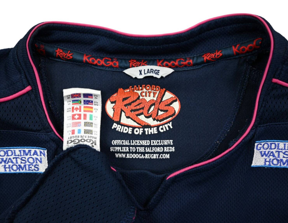 SALFORD CITY REDS RUGBY KOSZULKA XL