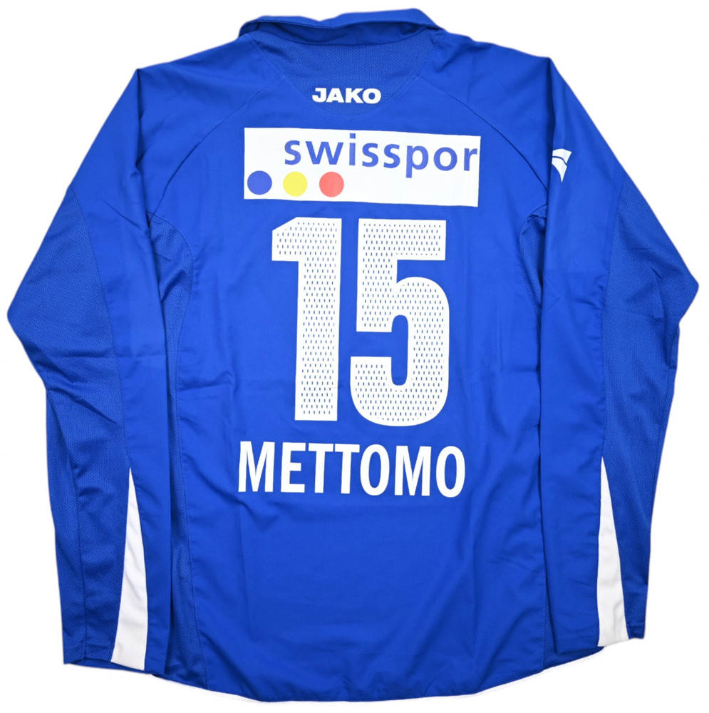 2006-07 FC LUZERN *METTOMO* MATCH ISSUE LONGSLEEVE XL
