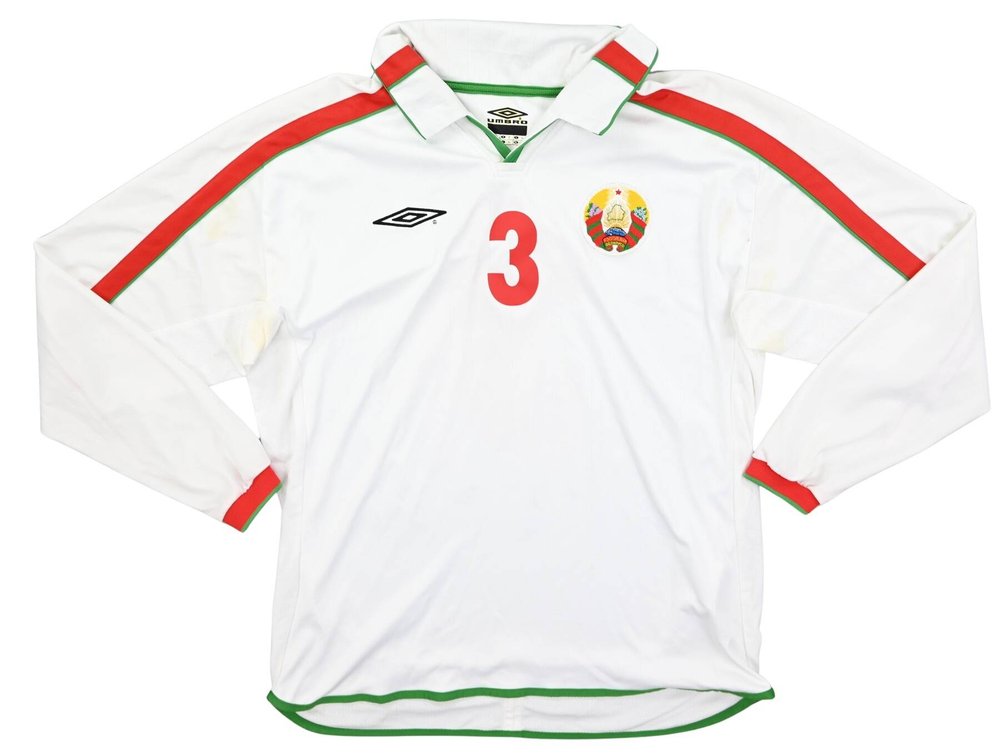 2002 BELARUS SHIRT XL