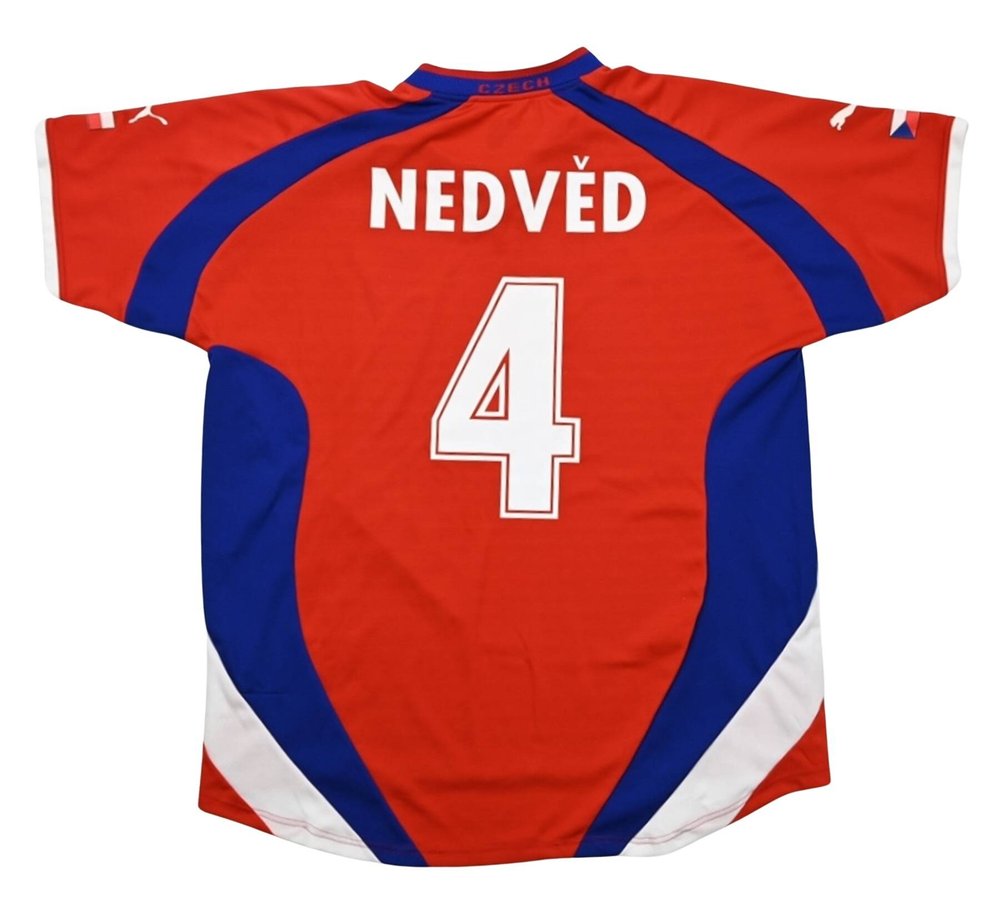 2000-02 CZECH REPUBLIC *NEDVED* SHIRT XL