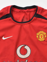 2002-04 MANCHESTER UNITED SHIRT S. BOYS